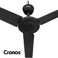 Cronos Ventilateur de plafond FC11-70 70 cm Noir + Télécommande