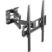 Superior Support mural TV Extra Slim SUPSTV003, Réglable, 32"-55" (80cm-139cm), 35kg, Noir