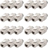 Digitus DN-93617-24 Module Keystone Cat.6A(profond) blindé, gris