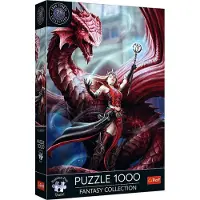 Trefl PUZZLE CUBES 1000 PremPlus Magicien écarlate 10902
