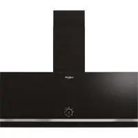 Whirlpool Hotte décorative murale 65db 485m3/h noir - - WHVA92FLMK -