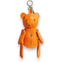 Ralph Lauren pour femme. 427P13276006 Ornement Polo Bear en cuir pour sac orange (OSFA), Casuel