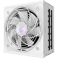 Gigabyte AORUS ELITE P850W ICE Power Supply - PCIe 5.0, 80 PLUS Platinum, Fully Modular Design, 120mm Fan, ATX 3.0 compatible, EU Plug