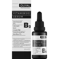 OLIVAL Sérum visage léger professionnel à la vitamine B3 et à la niacinamide 30 ml