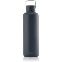 EQUA Timeless bouteille d’eau en acier inoxydable teinte/couleur Navy 1 pcs