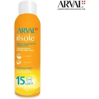 Arval IlSole Transparent Protective Spray SPF 15 spray solaire SPF 15 200 ml