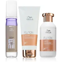 Wella Fusion conditionnement avantageux pour cheveux colorés et abîmés