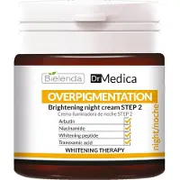 Bielenda Dr Medica Overpigmentation crème de nuit illuminatrice pour peaux hyperpigmentées 50 ml