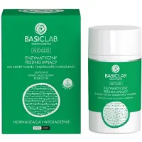 BasicLab Dermocosmetics Micellis exfoliant enzymatique pour peaux grasses et à problèmes 35 g