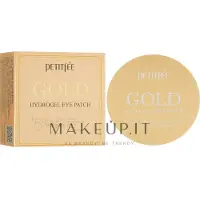 Petitfee Gold masque hydrogel contour des yeux à l'or 24 carats 60 pcs