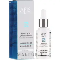 Apis Revolution In Hydration Hyaluron 4D sérum hyaluronique pour peaux déshydratées et sèches 30 ml