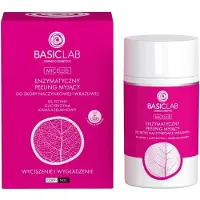 BasicLab Dermocosmetics Micellis exfoliant enzymatique contre les rougeurs du visage 35 g