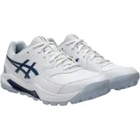Asics Chaussure de hockey GEL LETHAL FIELD 2, couleur blanche/bleue, taille 10