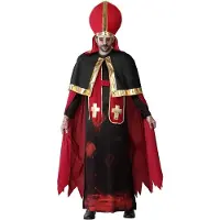 Atosa Bloody Pope Costume Rouge XS-S Enfants