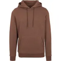 Build Your Brand Heavy Hoodie Rouge 2XL Homme