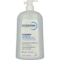 Bioderma Atoderm Intensive Gel Moussant gel moussant nourrissant pour peaux très sèches et atopiques 1000 ml