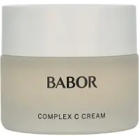 Babor Crème Complex C pour le visage, le cou et le décolleté, enrichie en vitamines C, A et E, hydratante, végane, 50 ml, à base de cellules souches de rhododendron alpin