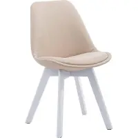 CLP Chaise de salle à manger Borneo Tissu