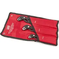 HBM Ensemble de 3 pinces multiprises professionnelles avec réglage rapide
