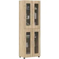 vidaXL Haut Armoire Chêne Sonoma 60 x 35 x 182 cm Bois d'ingénierie