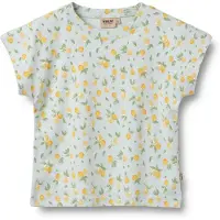 Wheat T-Shirt 'Bette' vert / vert pastel / orange / blanc