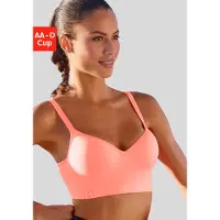LASCANA Soutien-gorge de sport orange fluo