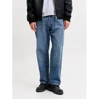Jack & Jones Jeans Amples Alex SQ 741 Homme Bleu Délavé
