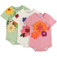 Dolce&Gabbana Bodies m/c - Boîte Cadeau - 3 Pack - Multicolore - - 6-9 mois - Body M/C
