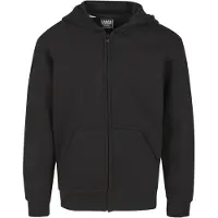 Urban Classics Uck8003 Full Zip Sweatshirt Noir 122-128 cm Garçon