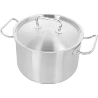 Demeyere Classic Pro 3 Kookpot met deksel 24 cm, Poêle + casserole, Argent