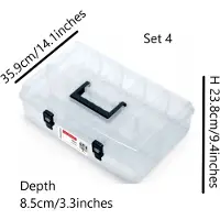 Kistenberg Organiseur de mallette UNIBOX NUN14, 8.5x23.8x35.9 cm, 6 compartiments