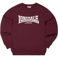 Lonsdale Sweat-shirt 'Welham' bordeaux