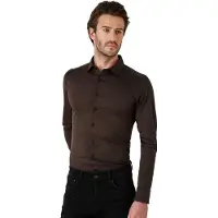 Desoto Chemise business marron