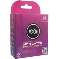 Exs Préservatif interne - préservatif féminin sans latex (4 pcs)