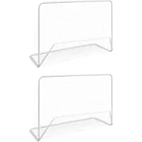 vidaXL Buts de football 2 pcs avec filets 182x61x122 cm Acier Blanc