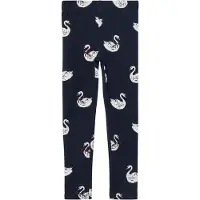 s.Oliver Leggings bleu marine / blanc