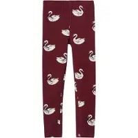 s.Oliver Leggings bordeaux / blanc