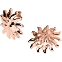 Purelei Boucles d'oreilles 'Iconic Sun' or rose
