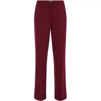 We fashion Pantalon à plis lie de vin