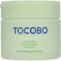 Tocobo Cica Calming Aqua Pad 60ea (Lingettes nettoyantes pour le visage)