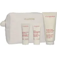 Clarins Body Renewal Ritual, Femme, Tout type de peau, Exfoliant, Hydratant, Nourrissant, Lissant, 200 ml, 30 ml, 30 ml
