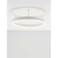 Lyora Plafonnier Motif blanc Ø 60cm