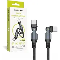 Mobile Origin Câble rotatif 240 W USB-C vers USB-C CB3