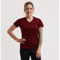 Rogelli Femmes, T-shirt de sport, Promo (L), Rouge, L