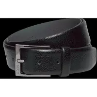 BOSS Ceinture en cuir grainé confectionnée en Italie