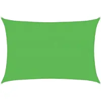 vidaXL Voile d'ombrage 160 g/m² Vert clair 2,5x3,5 m PEHD