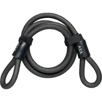 Axa câble en boucle longueur 120cm, Ø10mm, noir