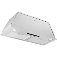 Klarstein Hotte Aspirante Encastrable 72 cm, Hotte Aspirante Silencieuse, Hotte de Cuisine avec Lampes LED, Débit d'Air Puissant 439 m³/h, Minuterie, Commandes Tactiles, Hotte avec Évacuation