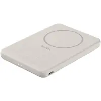 Belkin Batterie Externe Magnétique Boostcharge Slim 5 000 Mah 75 W Avec Accessoire Magsafe - Sable