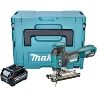 Makita JV 001 GD101 Scie sauteuse sans fil 40 V max. 135 mm Brushless + 1x batterie 2,5 Ah + Makpac - sans chargeur
